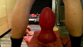 Bi-Curious Supah-Superslut Assfucking Foray Training with fuckingmachine , massive playthings and Buttplugs