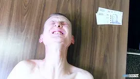 Skinny Boy Begging for Hot Cum After Intense POV Anal -Dirty Scout