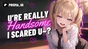 Her teasing tongue drives you wild in this desperate anime ASMR roleplay