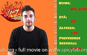 Italian milf fucks big cock