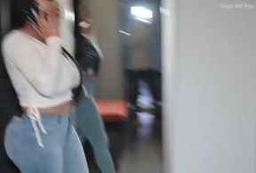 Curious Stepmom Surprises Gamer Stepsom with an Unexpected Encounter!