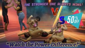 Defeated and Humiliated: She Crushes Him in Mixed Wrestling. MAX MP4