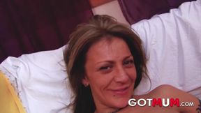 Got Mum - Sonia Lion a Horny Supermodel is Getting Pounded in the Ass Intensely by her Fuck Friend.