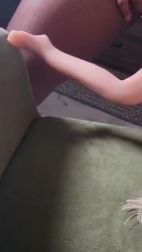 Small Doll Feels Like Two Hands Grabbing and Shaking for Cum