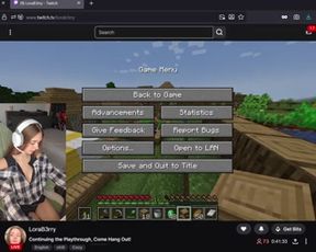 Teen streamer has a nipslip live on stream!