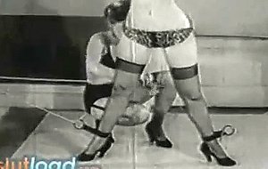 Betty Page Bound and Spanked