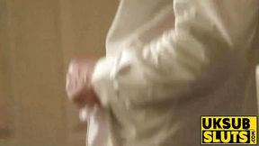 Blonde MILF Brittany Bardot deepthroats and rides big dick