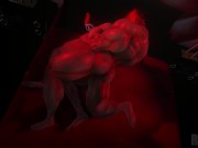 MUSCLE GHOSTFACE HALLOWEEN BANG