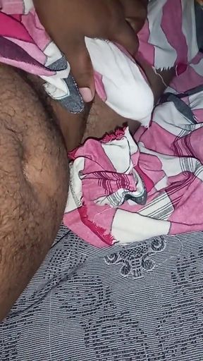 Aunty Kissing with My Dick and Sperm Licking with Pussy Fucking