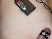 Estim: Electric Shock to Young Testicles! (Electricity on Penis) - KolowskiBRO Feel Pain?