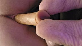 A little dildo play