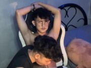 He drained my balls!