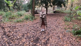 Risky Flashing Near Strangers!