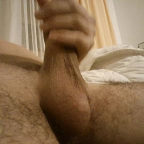 Having fun with my cock