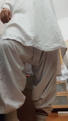 DJ bro and the pissed off white Afghan clothes