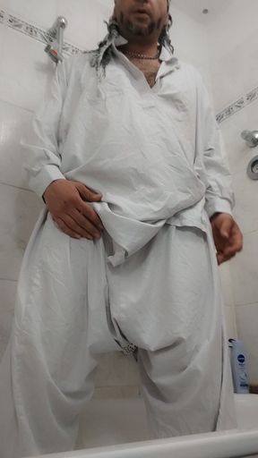 DJ bro and the pissed off white Afghan clothes