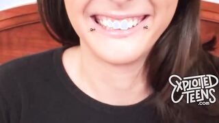 Pierced 19 Year Older sucks and fucks in this point of view clip
