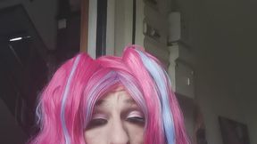Sissy smoking