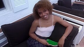She Squirts In Cuban Exchange Student 18+ Deepthroats & Squirts Before She Goes Back To France