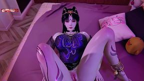 Footjob Animated Lust Priestess - 3D Animation Hentai