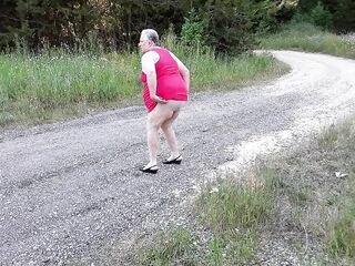Peeing in my pants outside