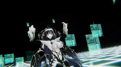 ELF VTuber Strip Dance MMD R18 Cosplay Body