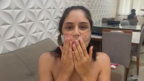 Muffled Moans, Anal Play And Braces Tease - Tape And Toys 4K