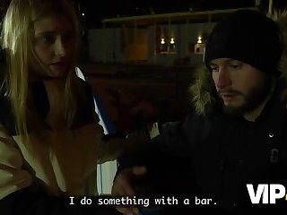 VIP4K. Funky Town got caught at a public skating rink and got fucked