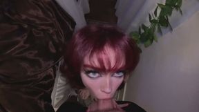 Cute Girl Gives Quick BJ