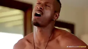 Athletic Derek Masturbating Outdoors