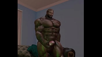 ultra fine hunk james harrison jerks a huge load