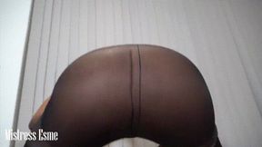 Stroke to my pantyhose