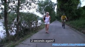 Amateur Cute short haired blonde has a really tight pussy (p1104)