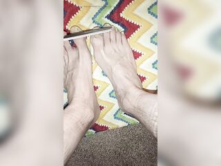 Manicure on my nasty witch feet
