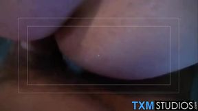 Three horny and hung British dudes having sex in the van