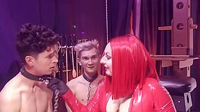 Strict Stepmom And Her 2 Newbie Sissies - Curvy Milf Arya Grander, Femdom Humiliation