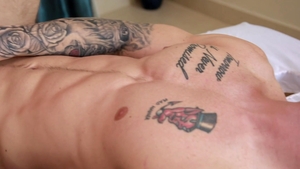 Next Door Originals: Inked and piercing gay rough ass fucking