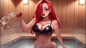 jessica from who framed roger rabbit teasing you with her big ass and pussy ai