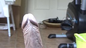 Outdoor anal play with cumshot
