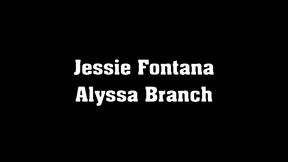 alyssa branch shares thick cock facial with jessie fontana