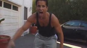 Perfect big boobed MILF rides dick after basketball practice