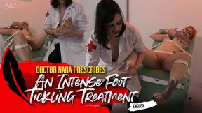 Doctor Nara bound and introduce Mel Fire to tickling treatment (1080 EN-sub)