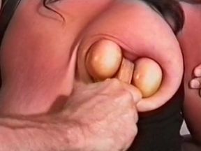 Big tits milf gets bound, gagged