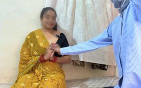 First Time Fuck Stepmother-in-law, Real Desi Big Boobs Sex with MILF
