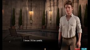 Sailor Man Seduces Hot Anime Doc for 3D Visual Novel Cuckold Fantasy Scene