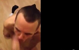 Twink sucks me good then I cum in his mouth
