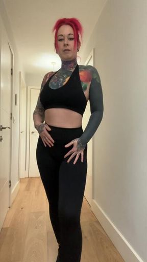 POV- worship my sweaty gym kit