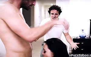 BF caught his GF red handed having sex with his dad