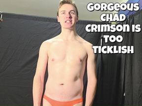 CHAD CRIMSON IS TICKLISH