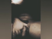 I woke up to neighbours fucking (moaning) next door ... couldn't help but to masturbate ;)
